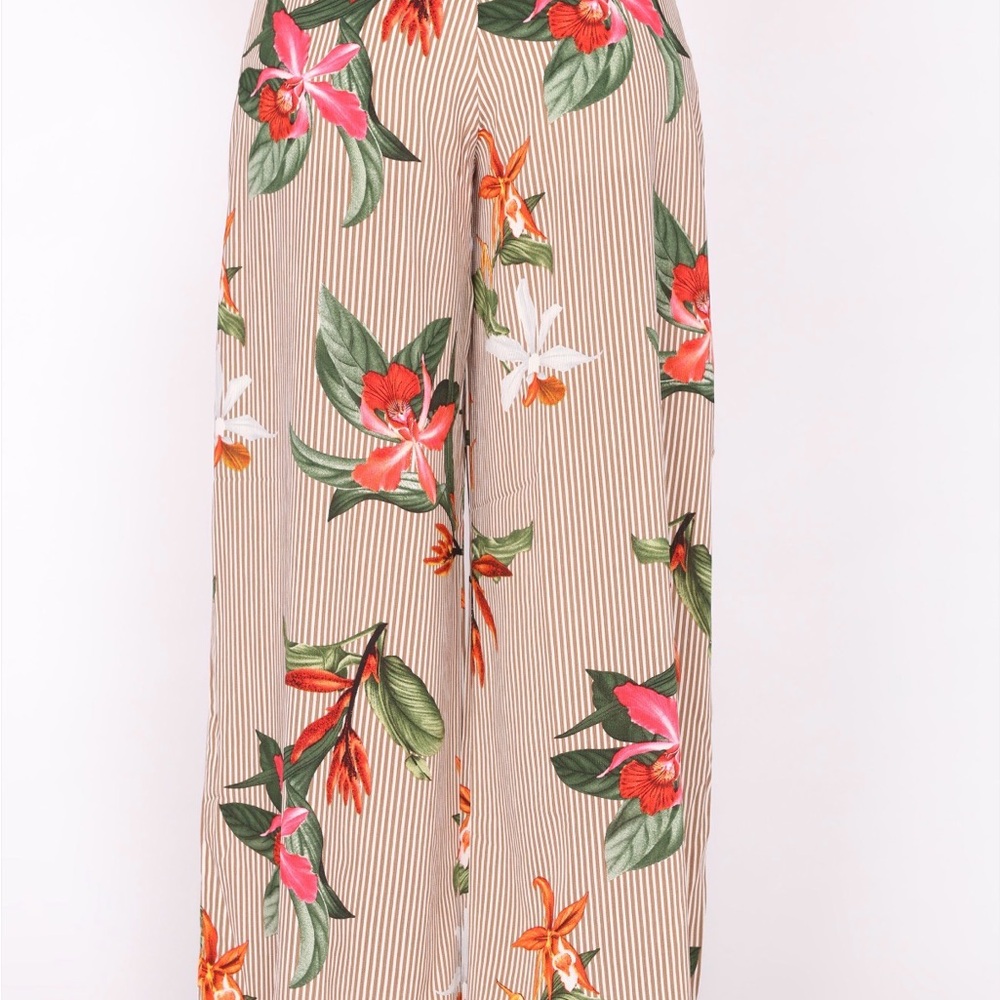 Fashion Nova Thailand Floral Woven Pants - XL - Picture 6 of 10